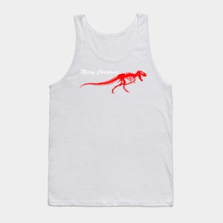 Merry Christmas: T-Rex 1 Tank Top